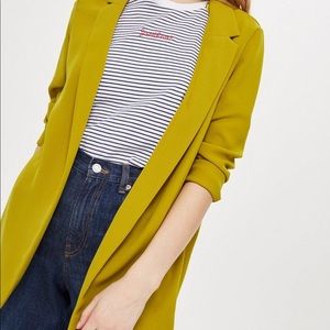 Topshop soft chuck on blazer